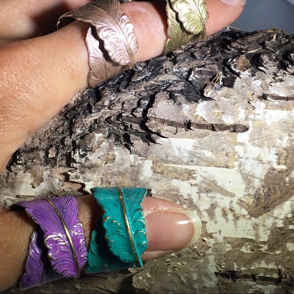 Feather Wrap Ring - Picture 1 of 2